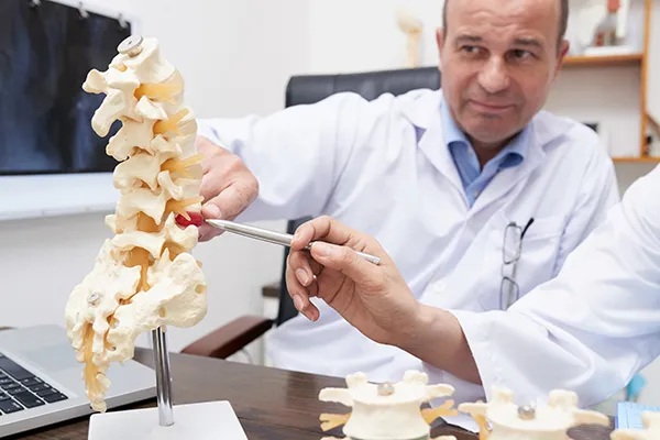 IONM spine monitoring technology used during spine surgery